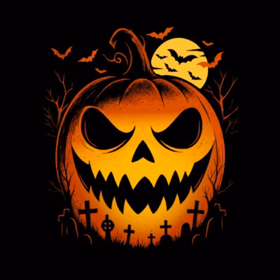Scary Halloween Pumpkin