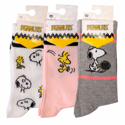 Calcetines Sport Mujer Snoopy