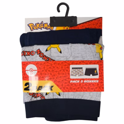 Lote 2 Boxers Hombre Pokémon