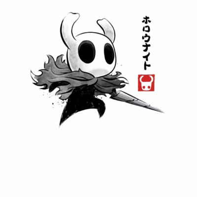 Hollow Knight sumi-e