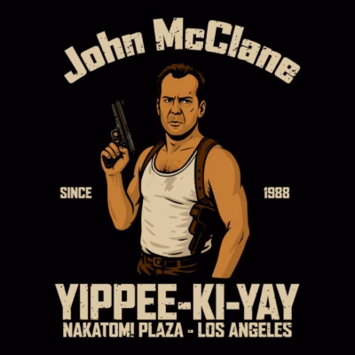 yippee ki yay jungla de cristal shirtwoot