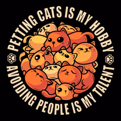 Petting Cats & Avoiding Humans