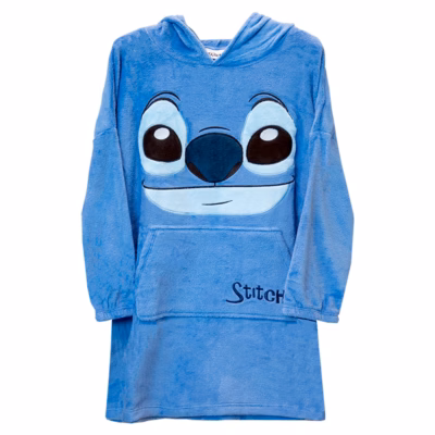 Bata De Pelito Niño Lilo Y Stitch