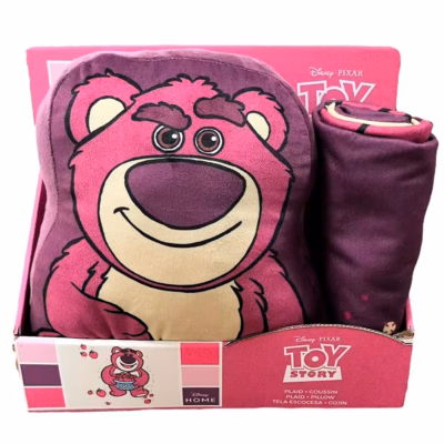 Set de Manta Con Cojín Lotso Toy Story