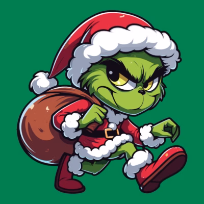 El Grinch de la Navidad - Bolsa de regalos