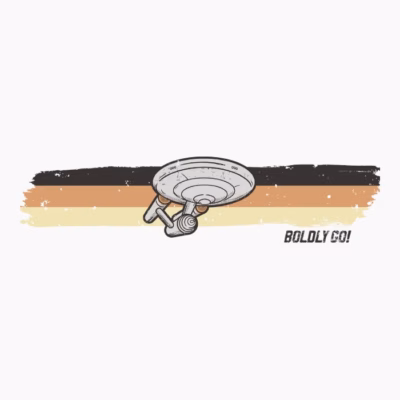 vintage bold star trek w