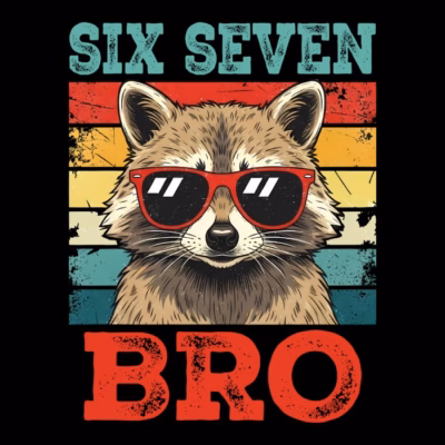 Six - Seven Bro Mapache con gafas