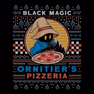 Ornitier Pizzeria Ugly Sweater