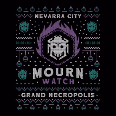 Mourn Watch Ugly Sweater