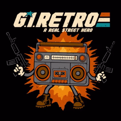 GI Retro Radio cassette shirtwoot