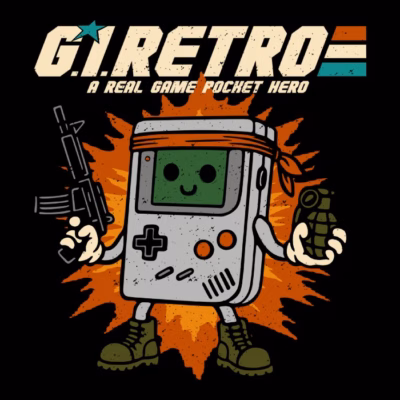 GI Retro game boy shirtwoot
