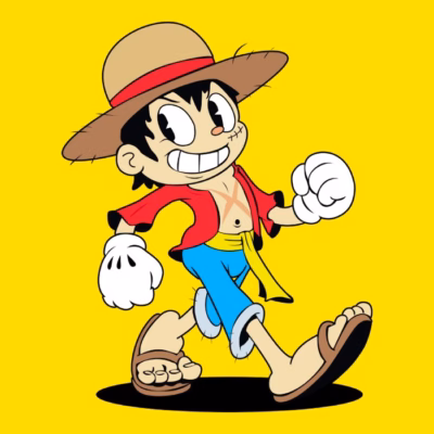 Luffy Cuphead