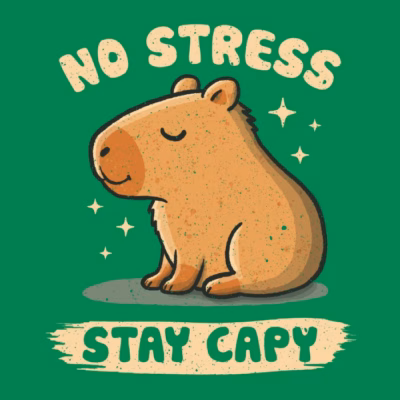 NO STRESS, STAY CAPY