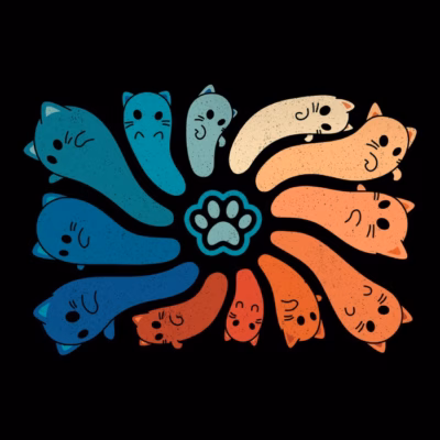 Vingate Kitty Ghosts